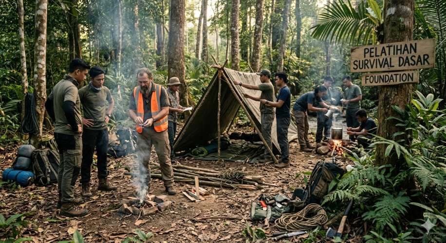 Pelatihan Survival Dasar